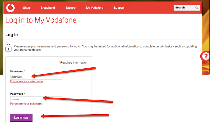 cancellation of vodafone contract