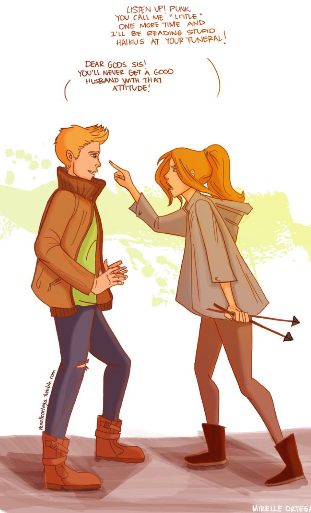 percy x artemis