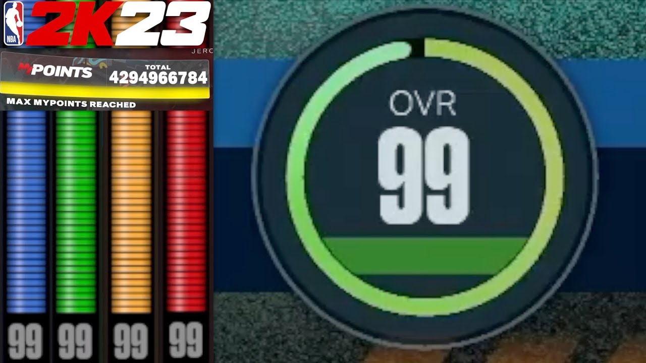 how to get a 99 overall in 2k23