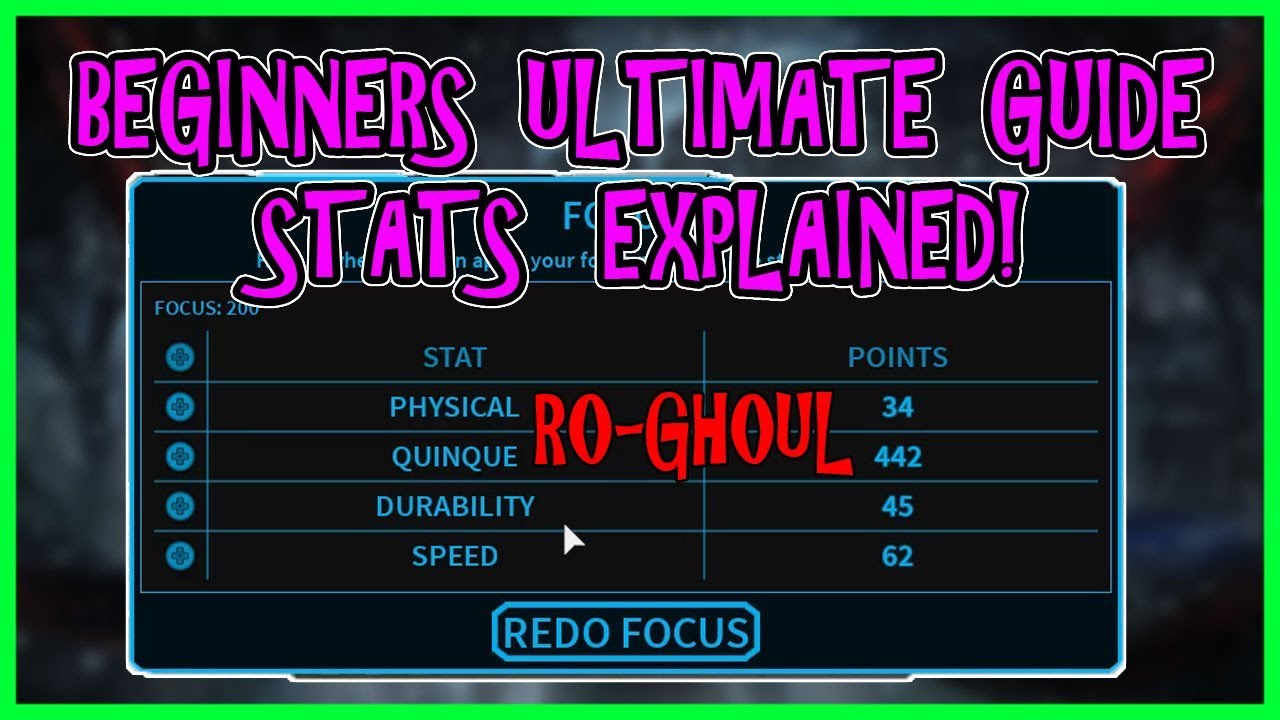 ro ghoul focus