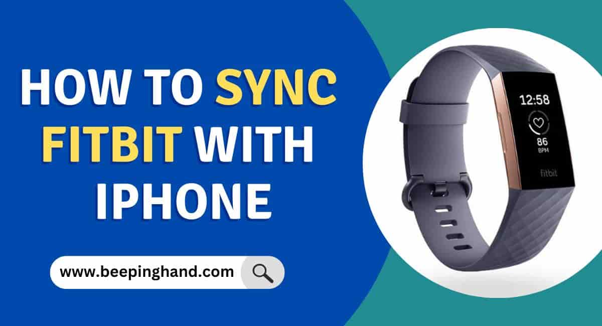 how to synchronize fitbit with iphone