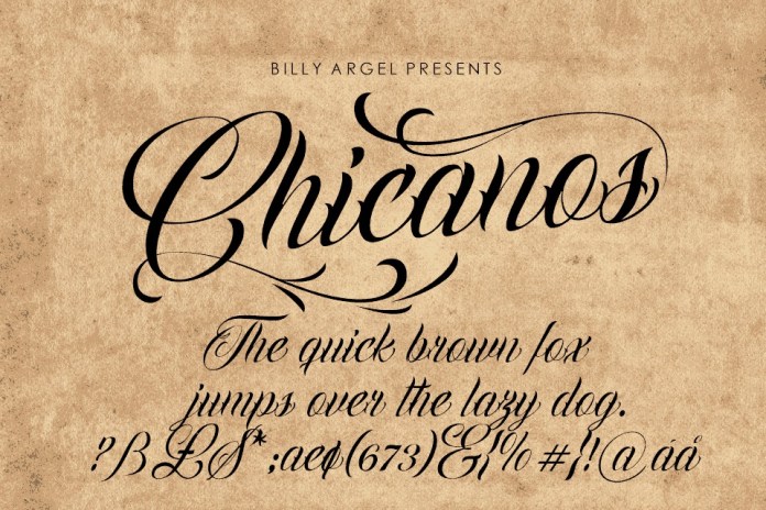 chicano font