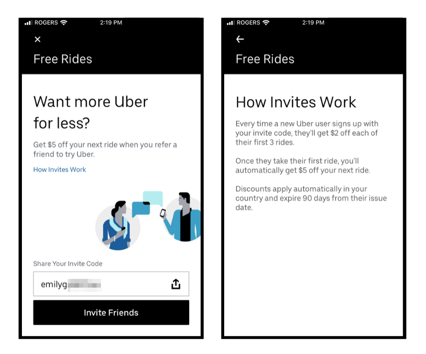 uber invite code rider