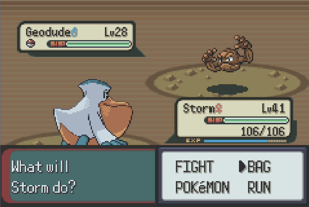 pokemon emerald geodude