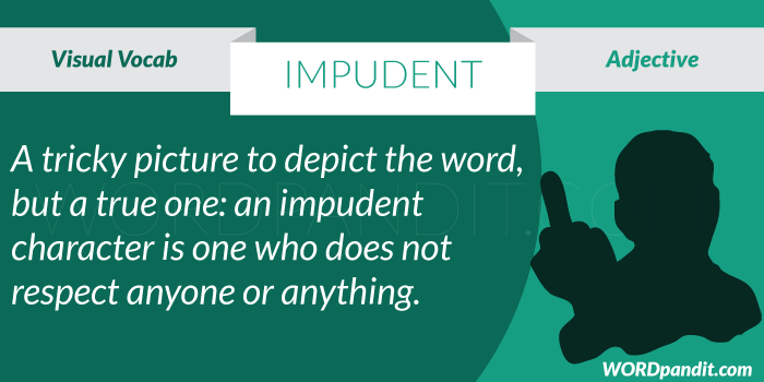 impudent meaning