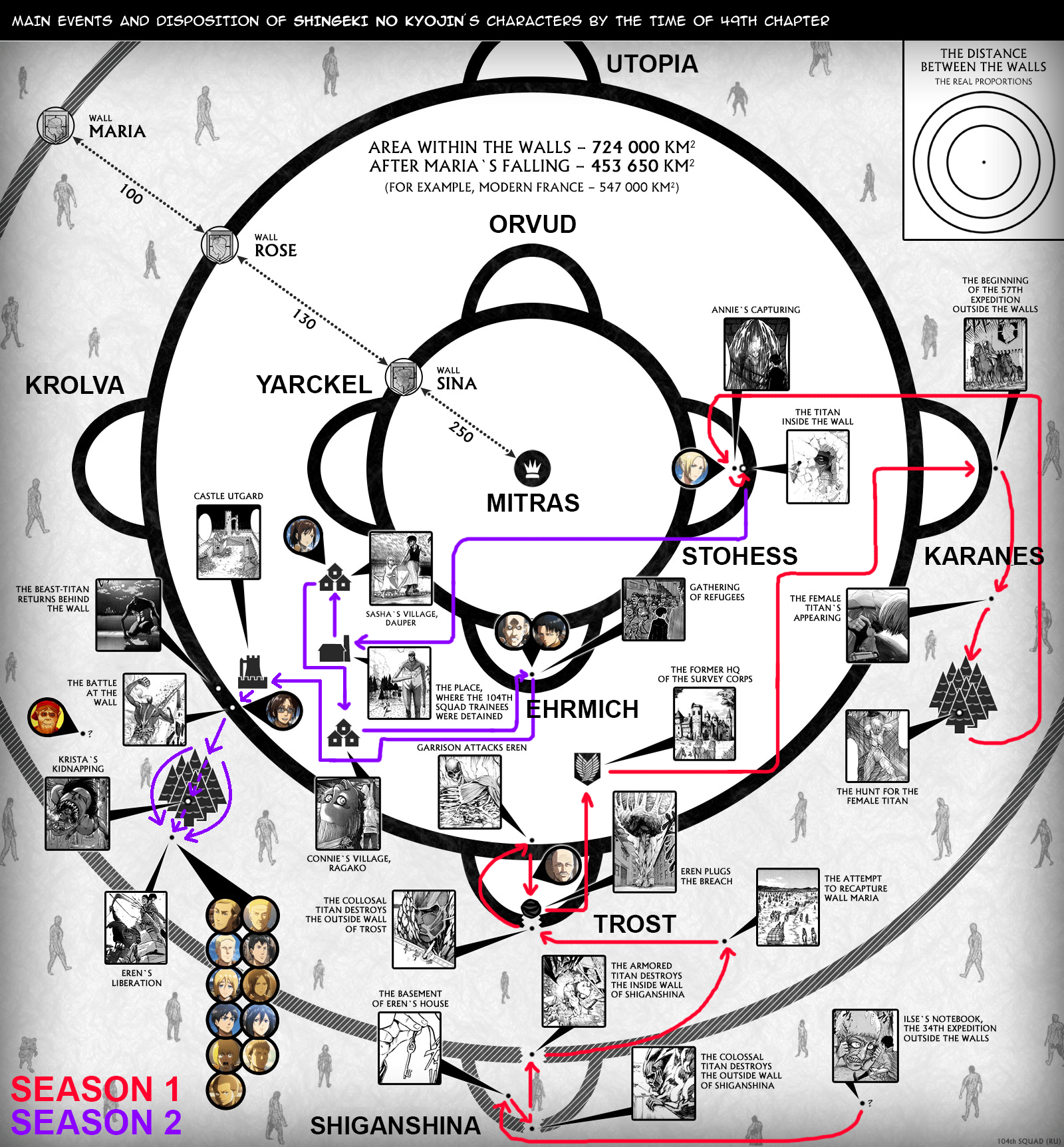 map of attack on titan