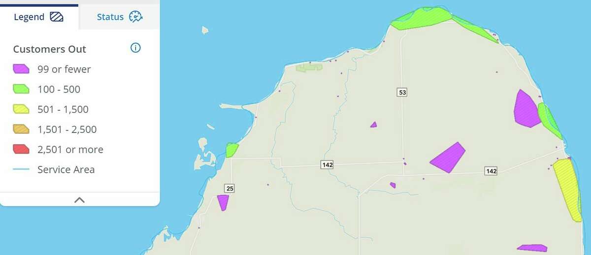 dte outage map port huron