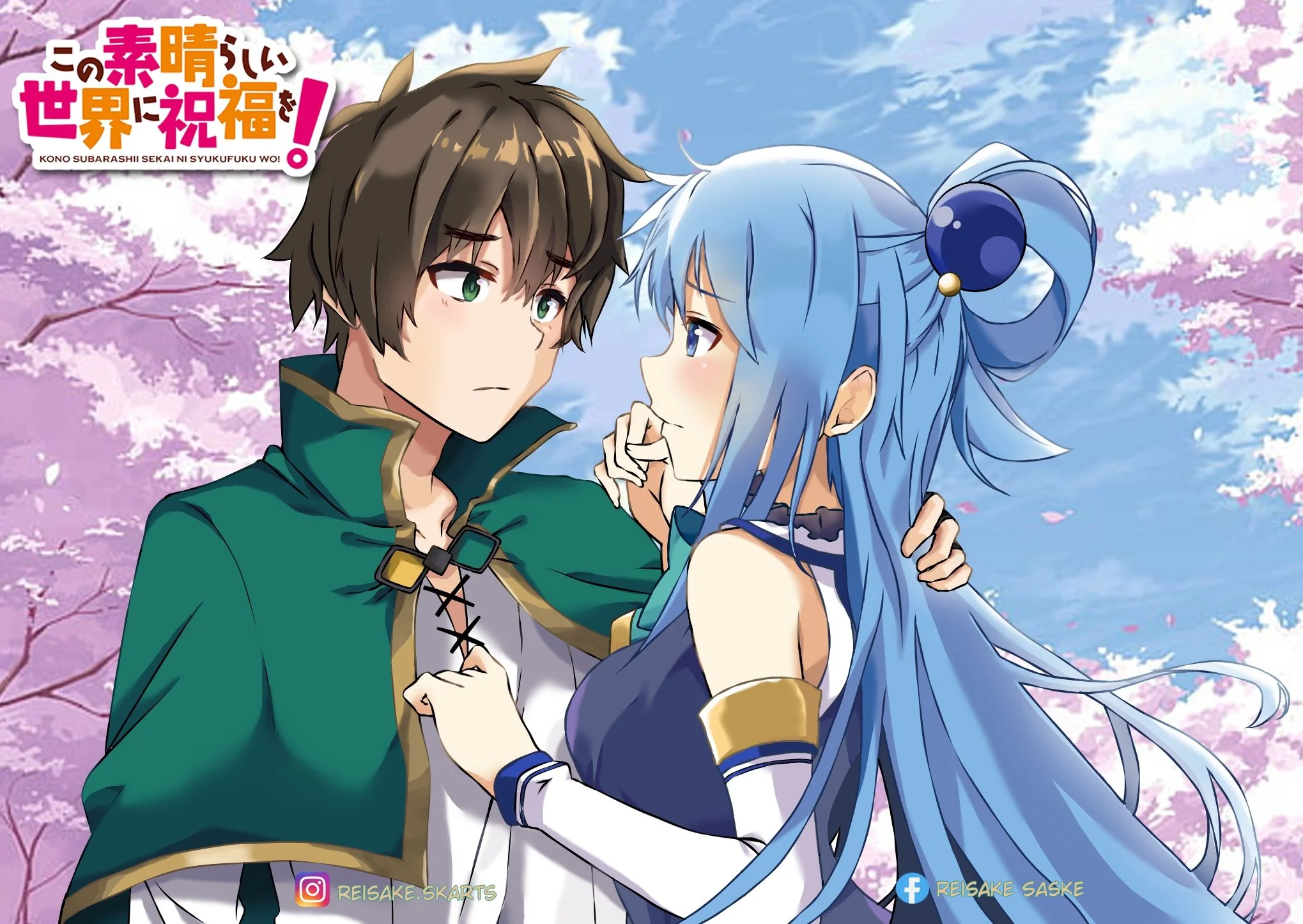 aqua x kazuma