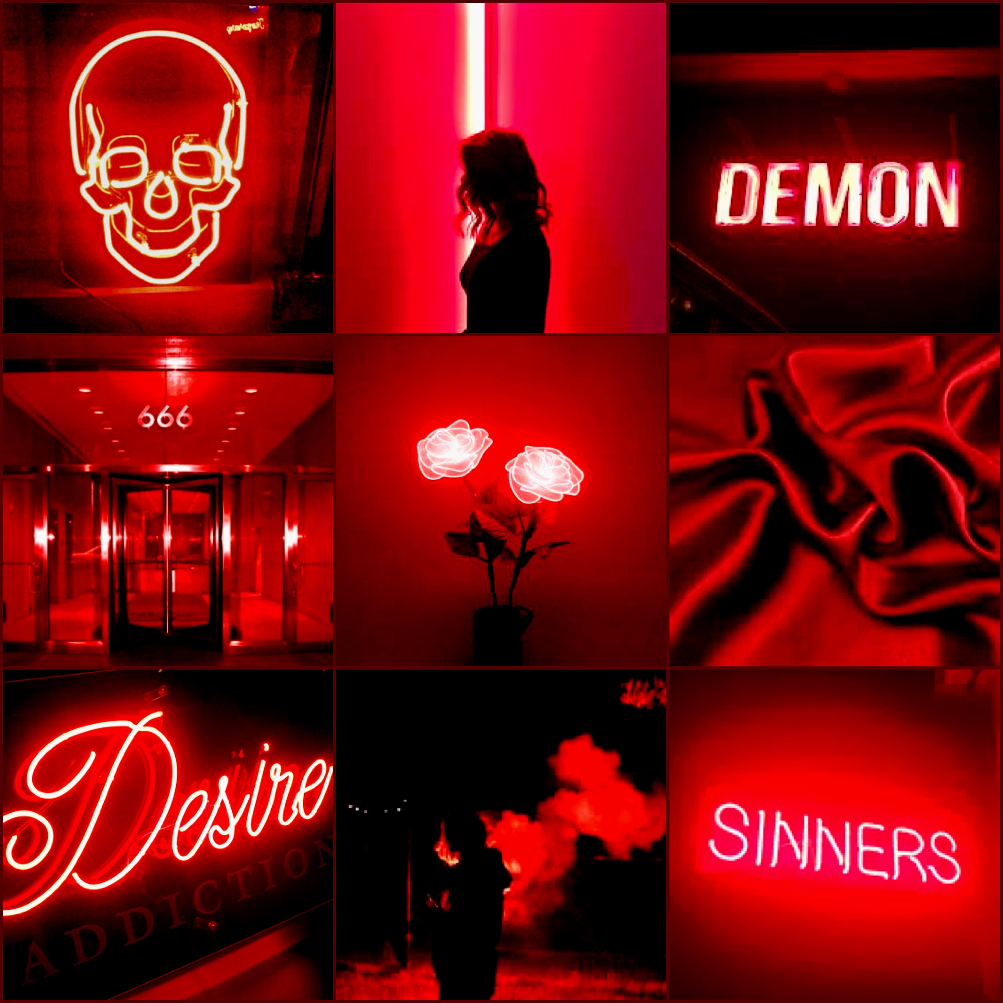 red aesthetic pictures