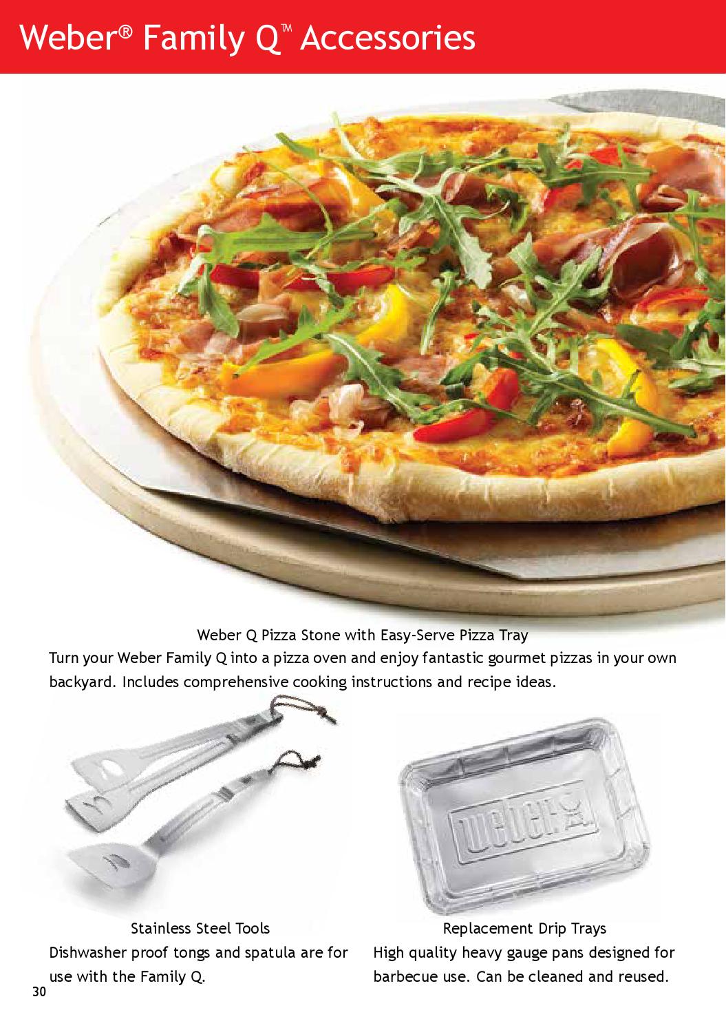 weber grill pizza stone instructions