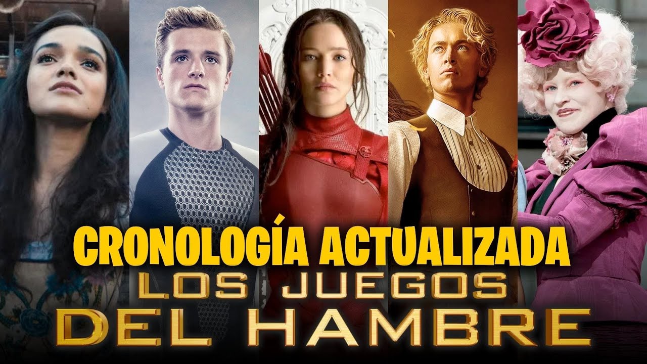 los juegos del hambre cronología películas