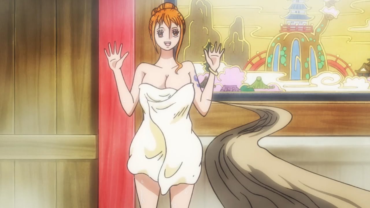 one piece nami nude scene