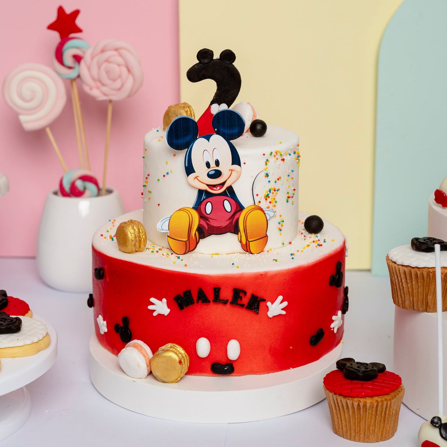 pastel mickey mouse