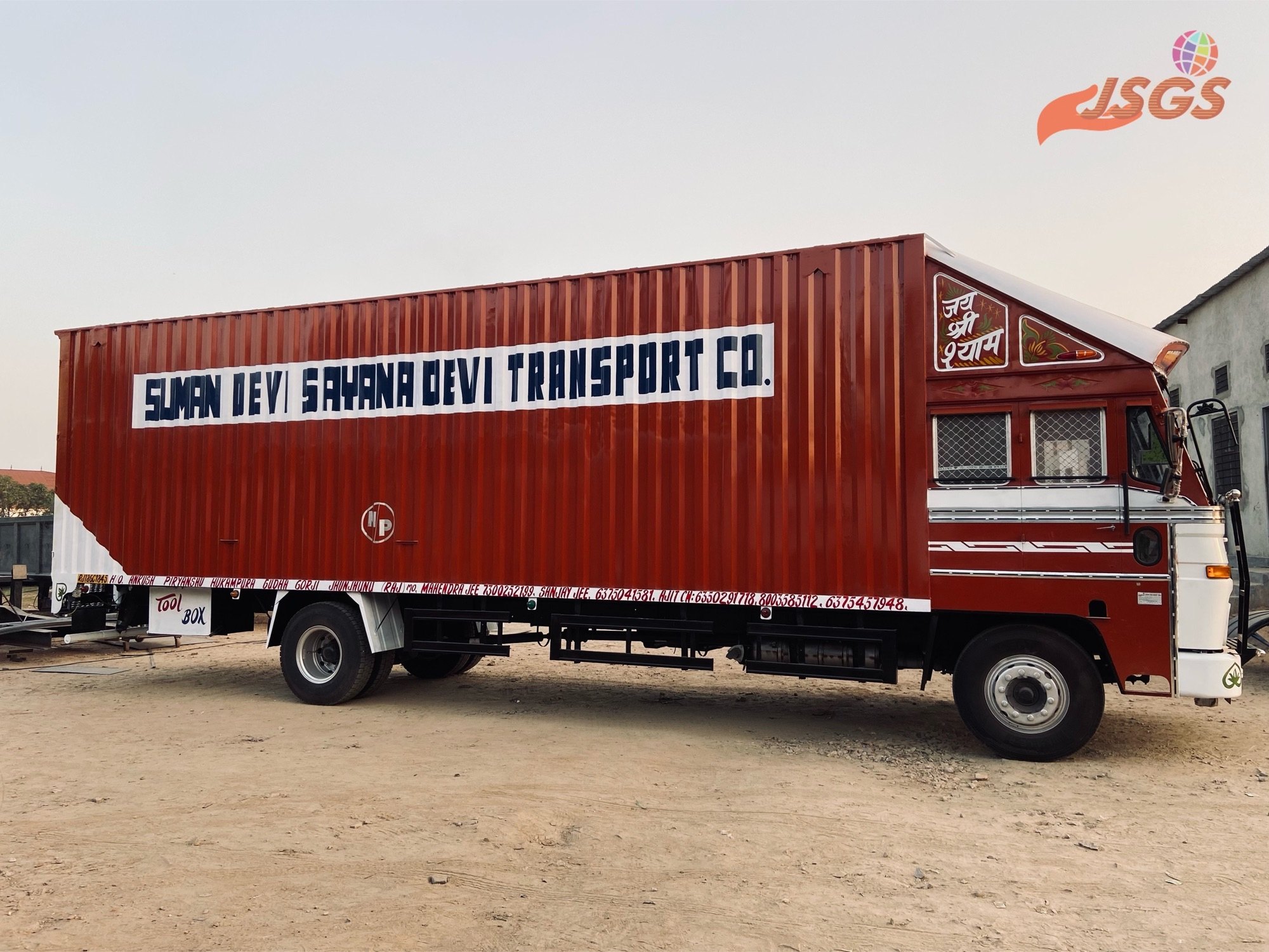 32 feet container truck transporter