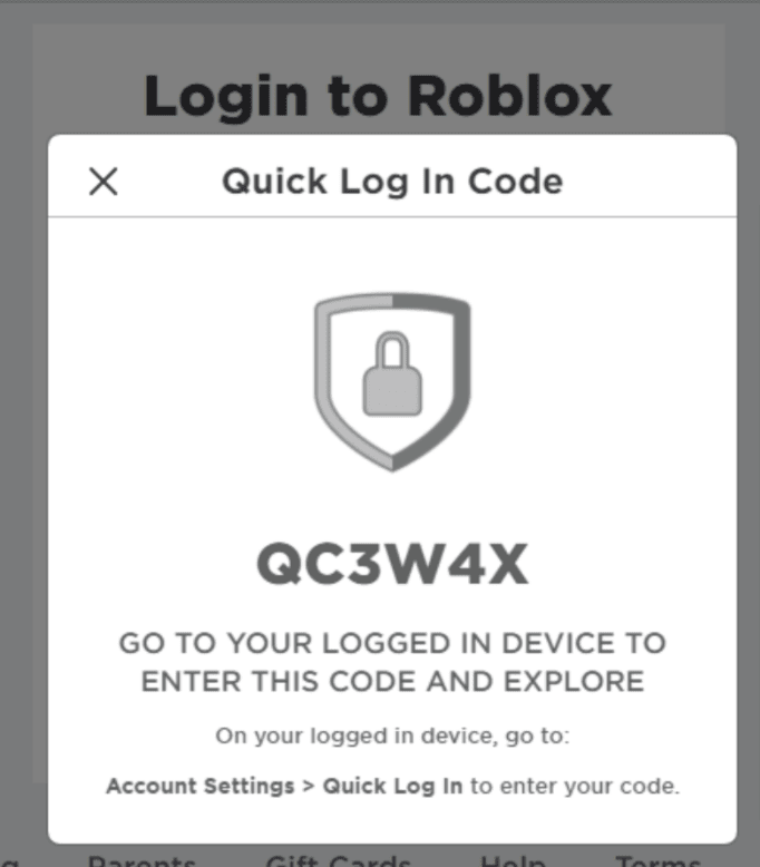 roblox quick login