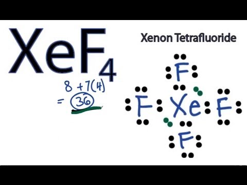 xef4 lewis structure