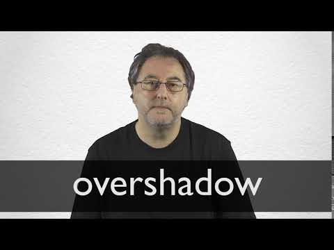 overshadow meaning in hindi