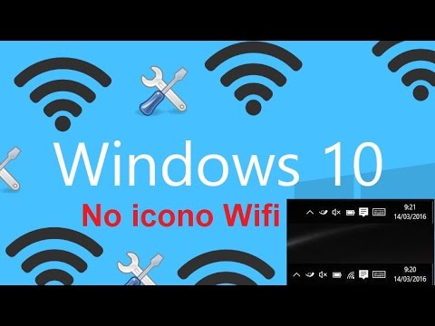 no aparece el icono de wifi en mi laptop hp