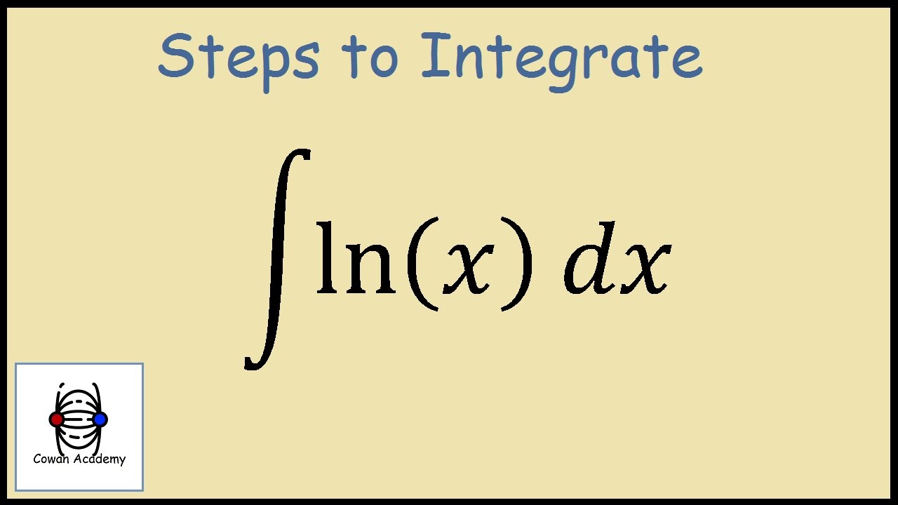 what is integration of ln x