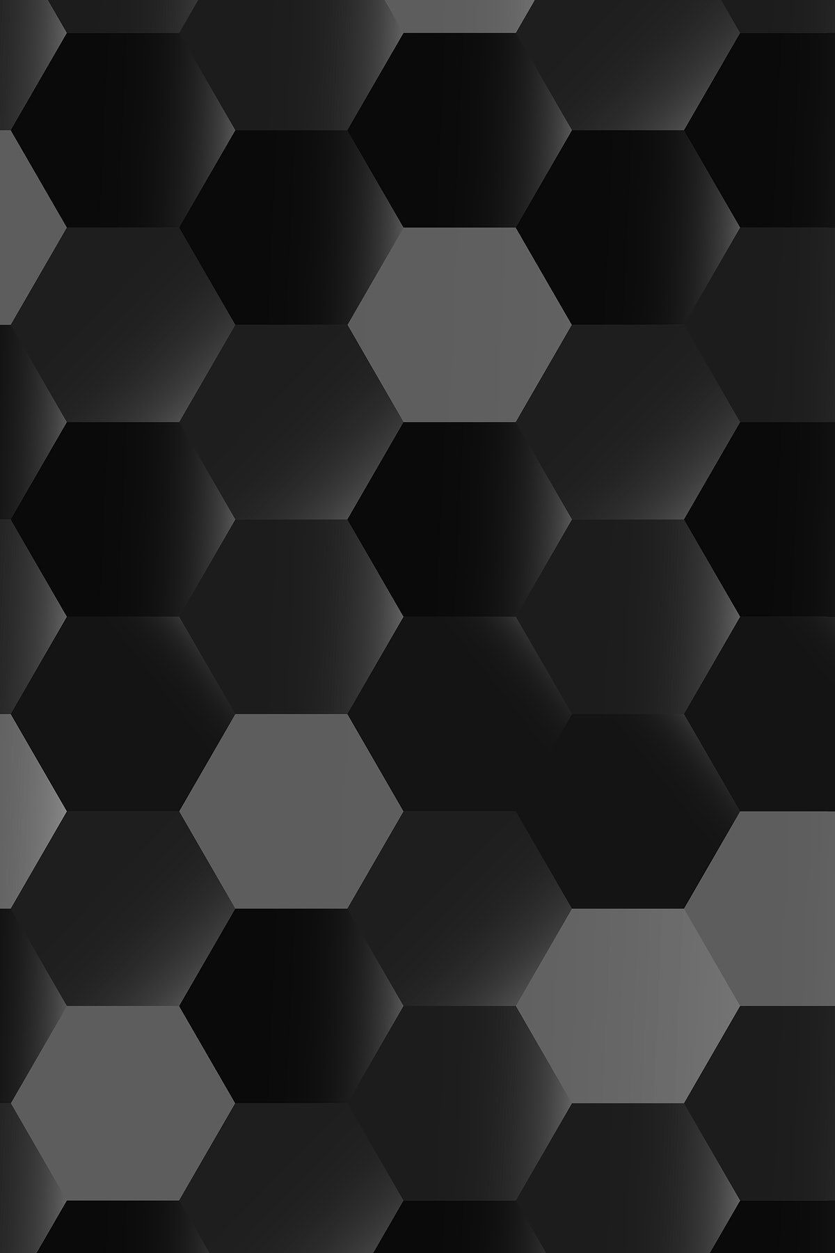 black and white hexagon wallpaper