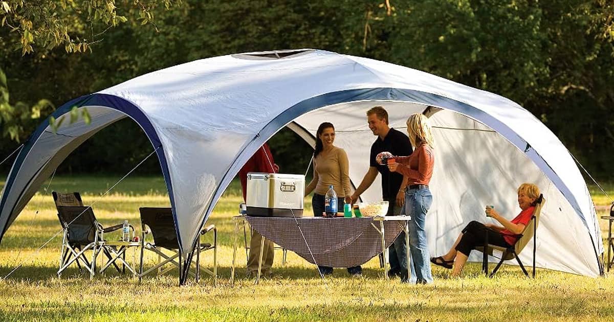 coleman dome shelter