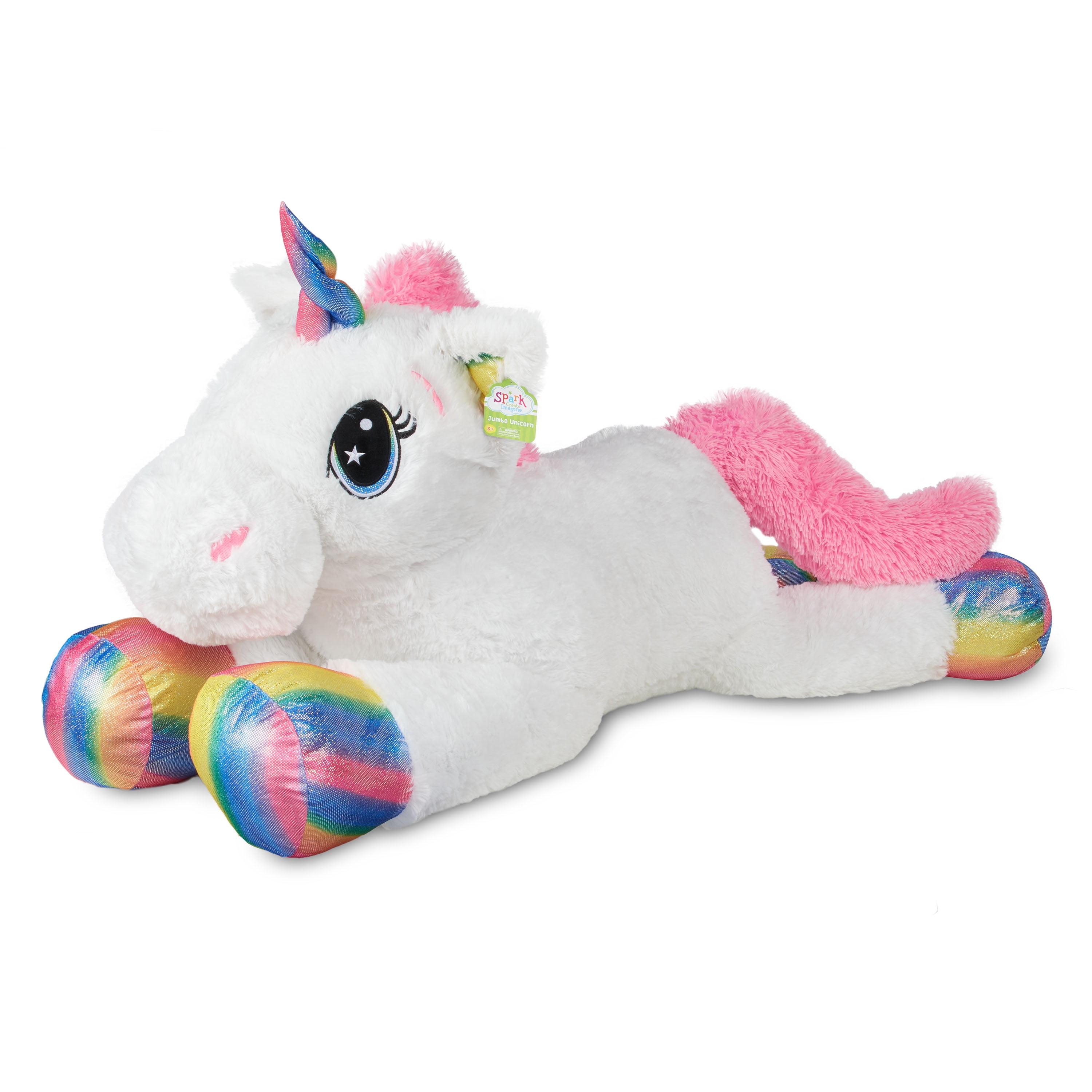 giant stuffed unicorn