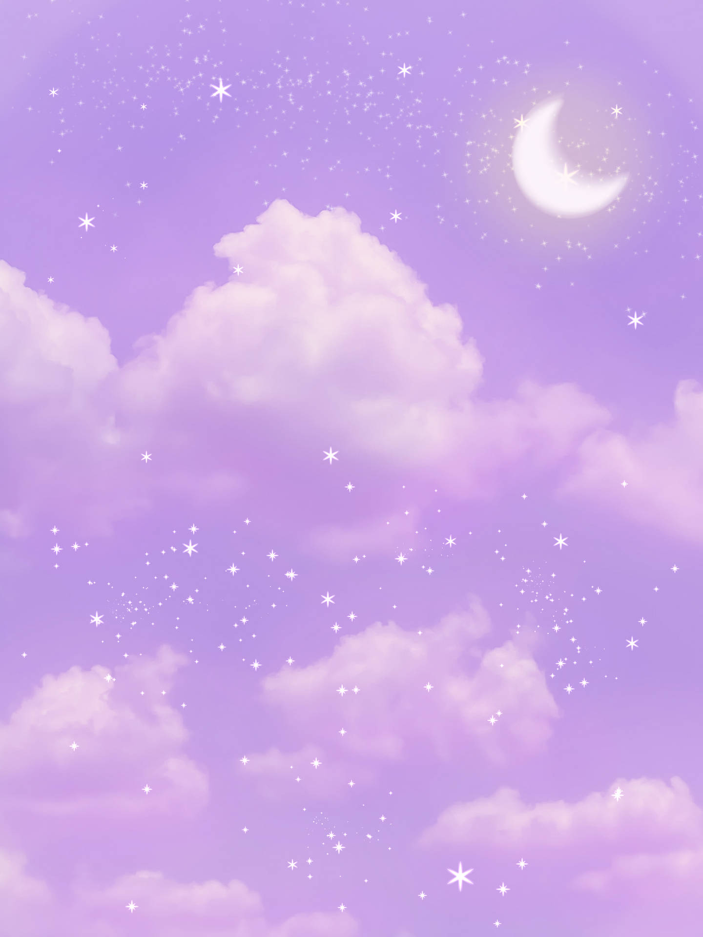 cute purple aesthetic wallpaper