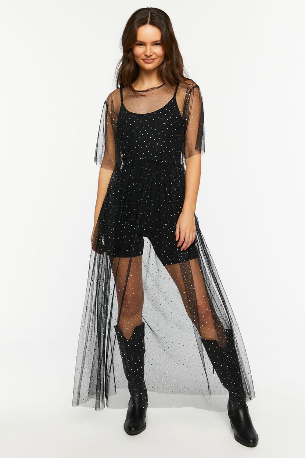 forever 21 see through dress