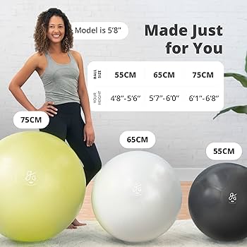 55cm yoga ball