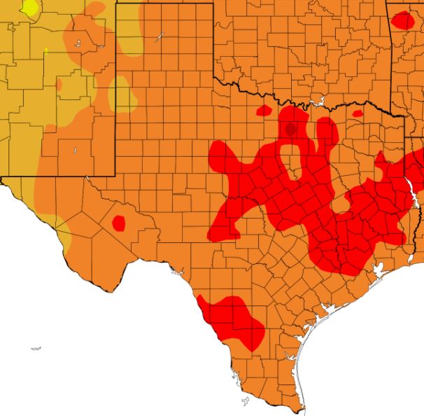 temperature texas december