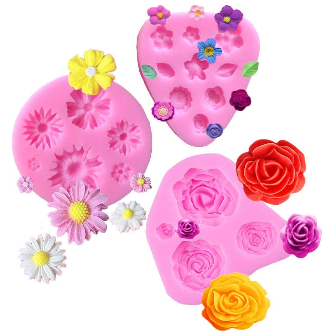 fondant flower molds