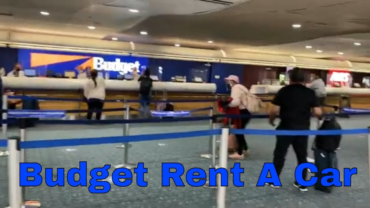 budget rental mco