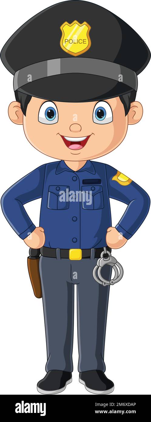 police man cartoon images