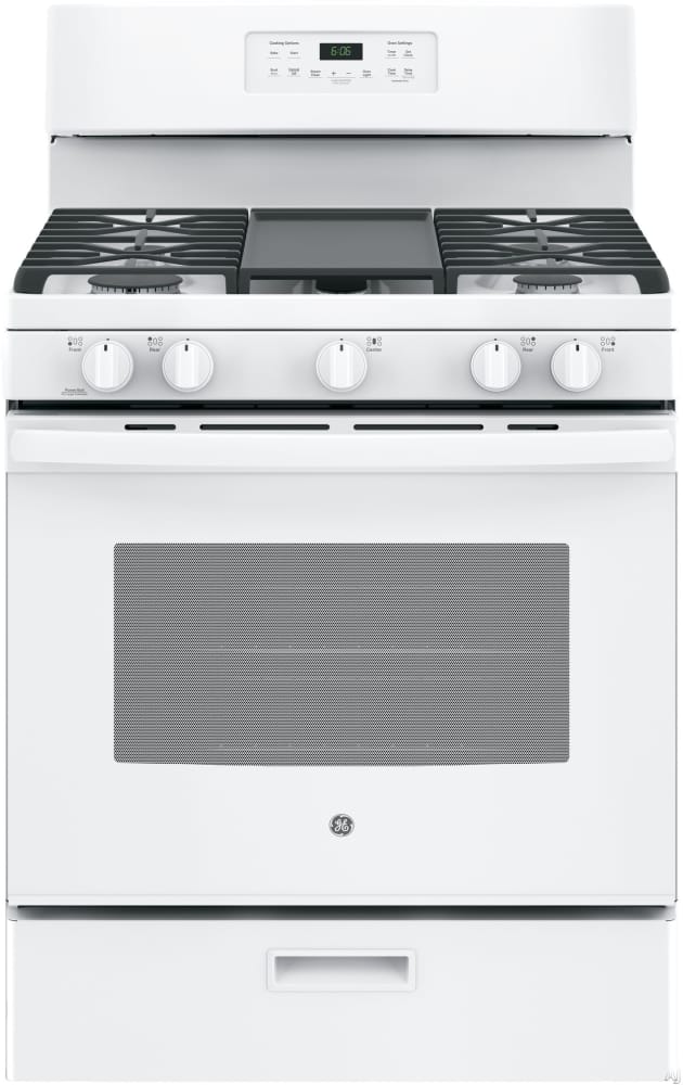 ge gas stove with griddle