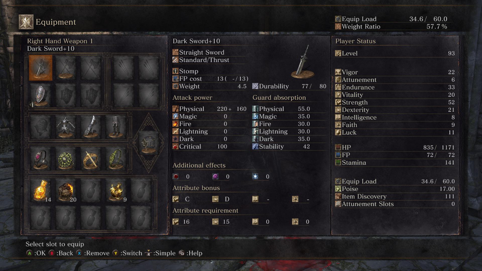 best dex weapon ds3