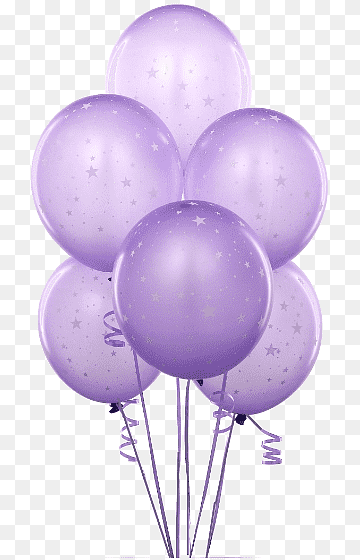 purple balloons png