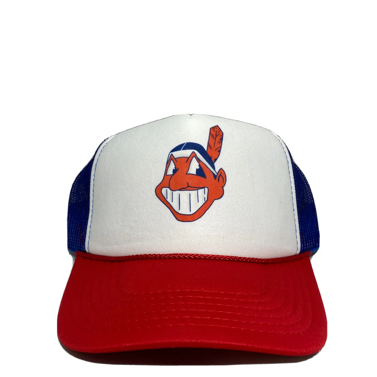 cleveland indians trucker hat