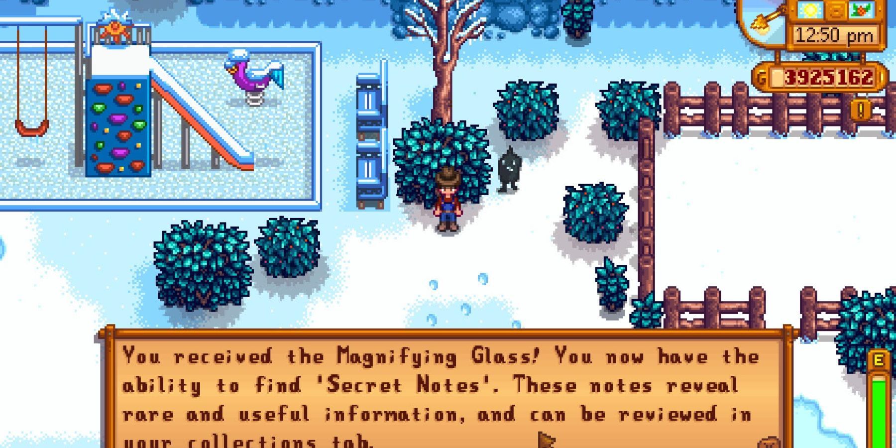 magnifying glass stardew