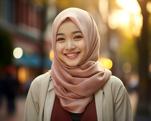 girl pic with hijab