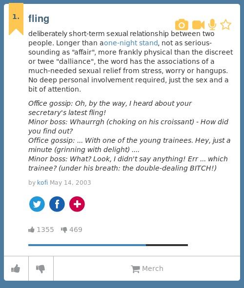 one night stand urban dictionary