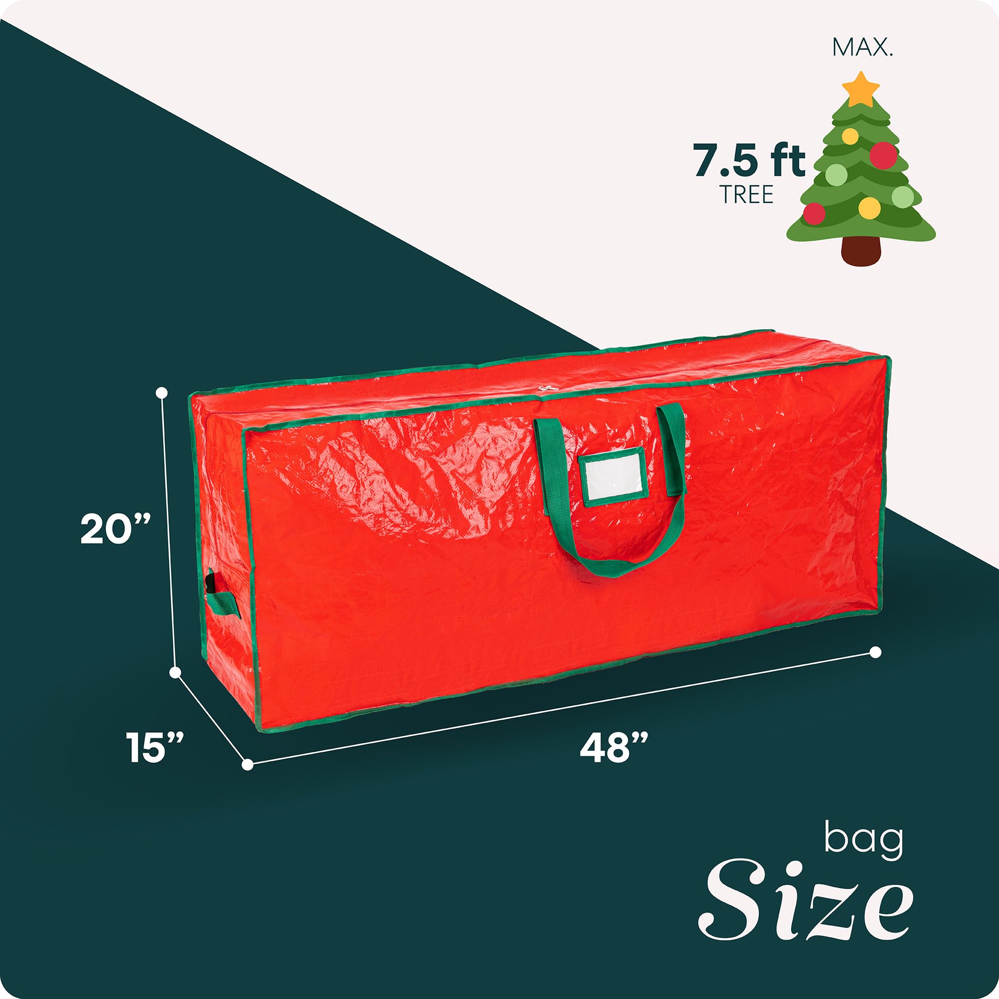 7ft christmas tree storage bag