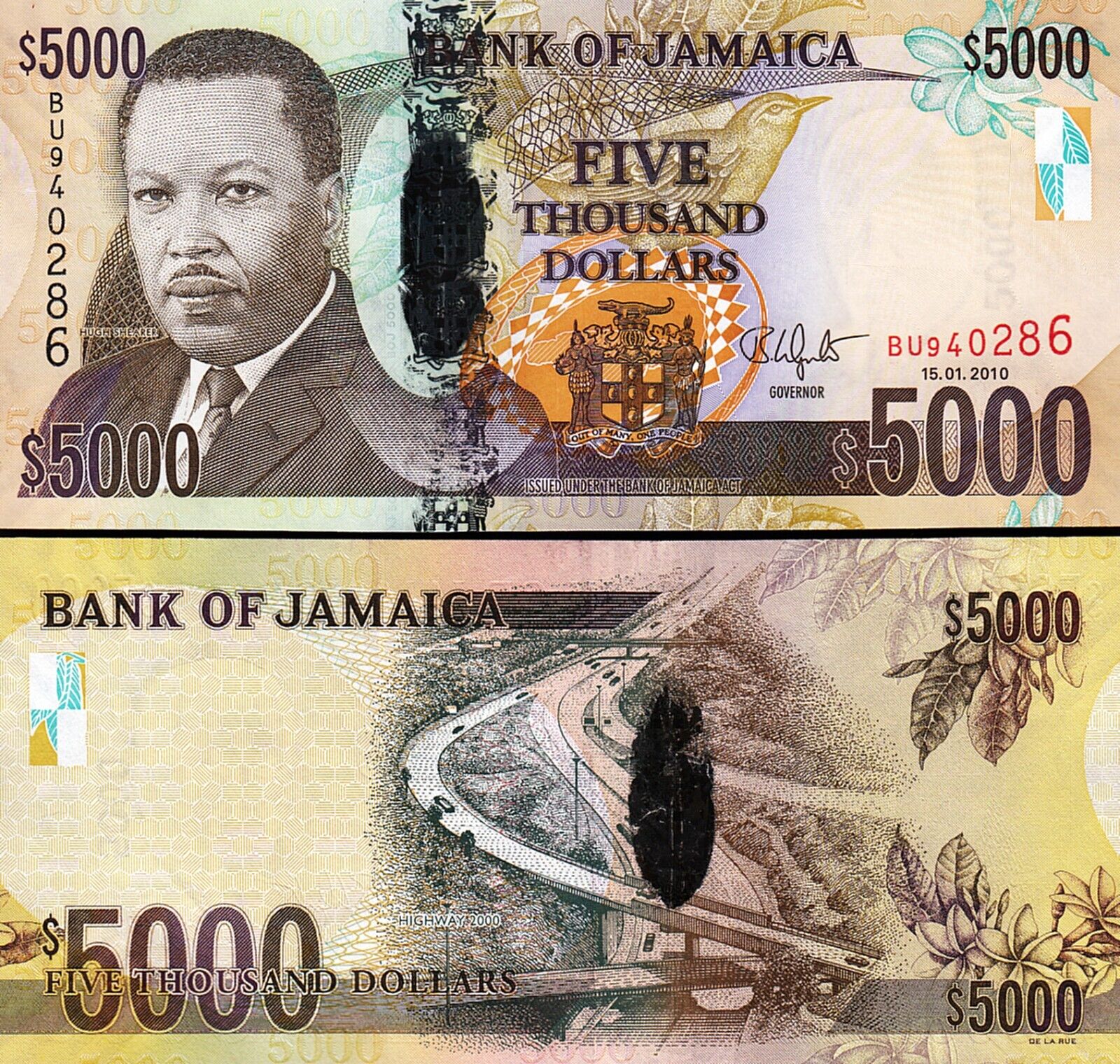 8000 jamaican dollars in pounds