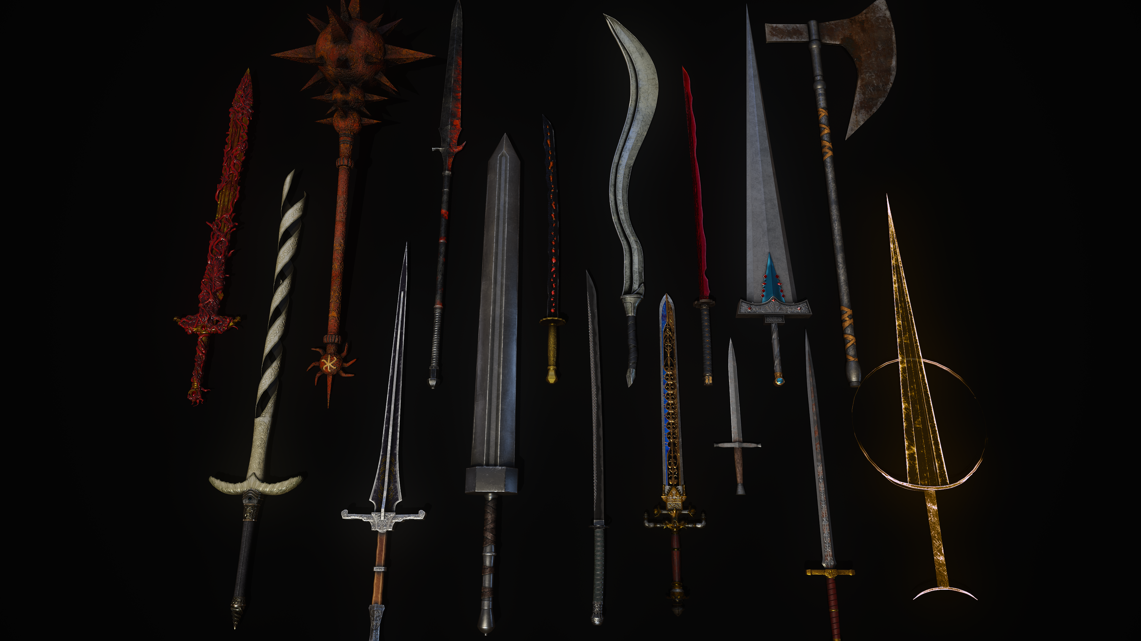 all the weapons in elden ring