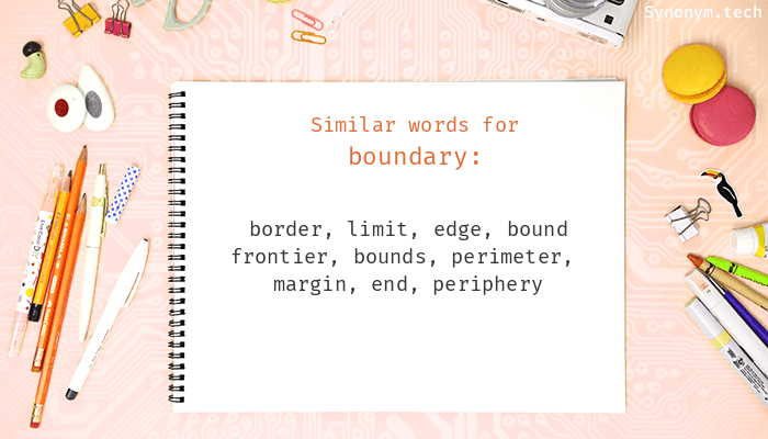 boundaries synonym