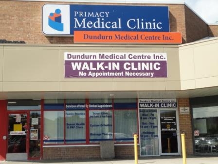 dundurn walk in clinic hamilton