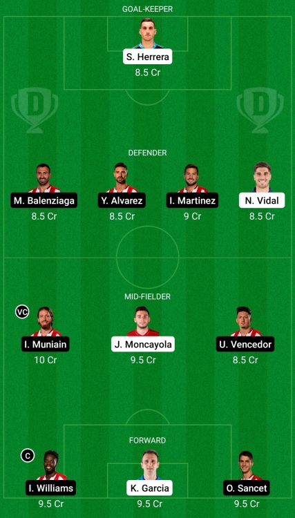 ath vs osa dream11 team