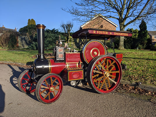 4 inch traction engine for sale