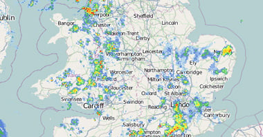 weather radar england