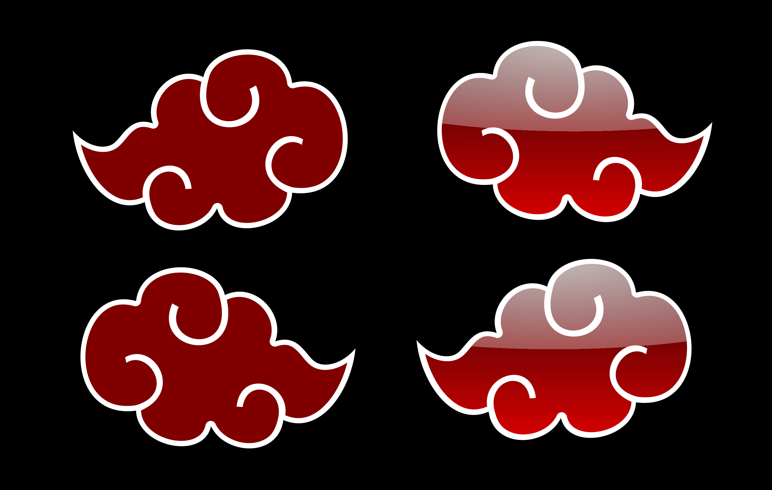 akatsuki cloud vector