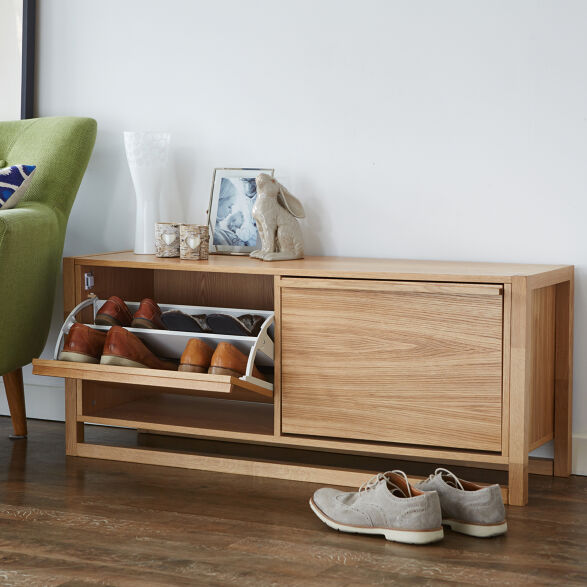 bench shoe cabinet